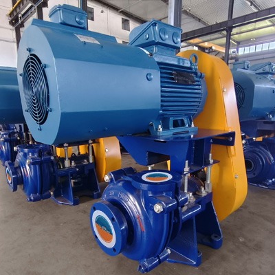 SH50C (3×2C-AH) slurry pump，connect with WEG variable frequency motor